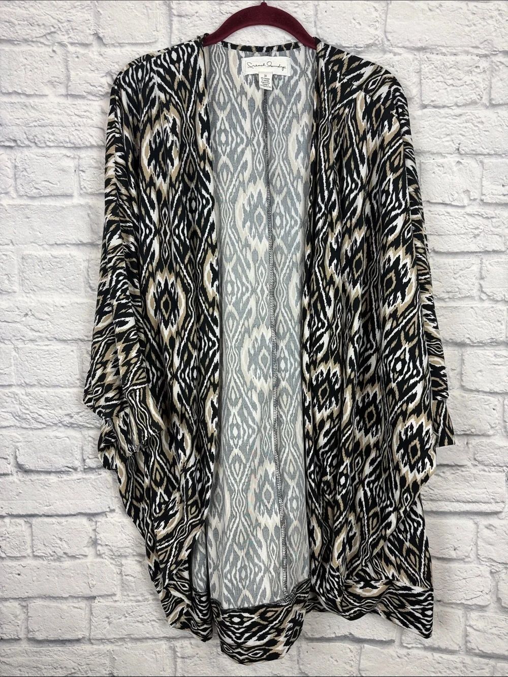 French Laundry Open Front Cardigan Size 3X